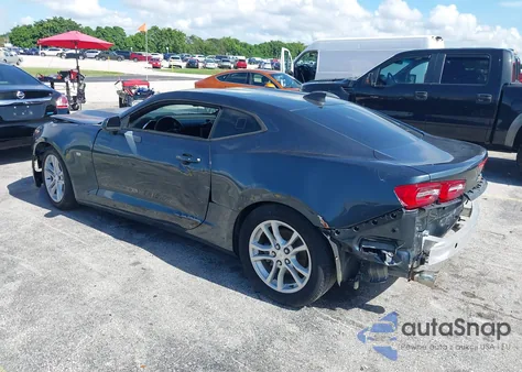 2021 Chevrolet Camaro Ls/Lt из США, поврежденный, VIN 1G1FB1RX3M0126832